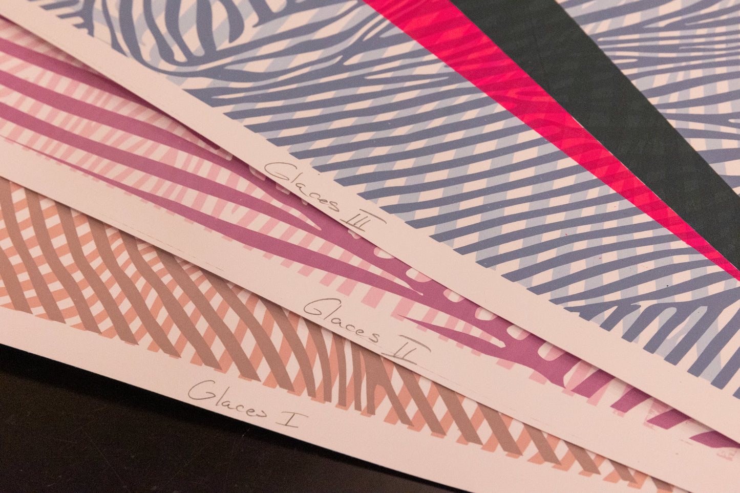 Glaces Drieluik | 50x70 cm