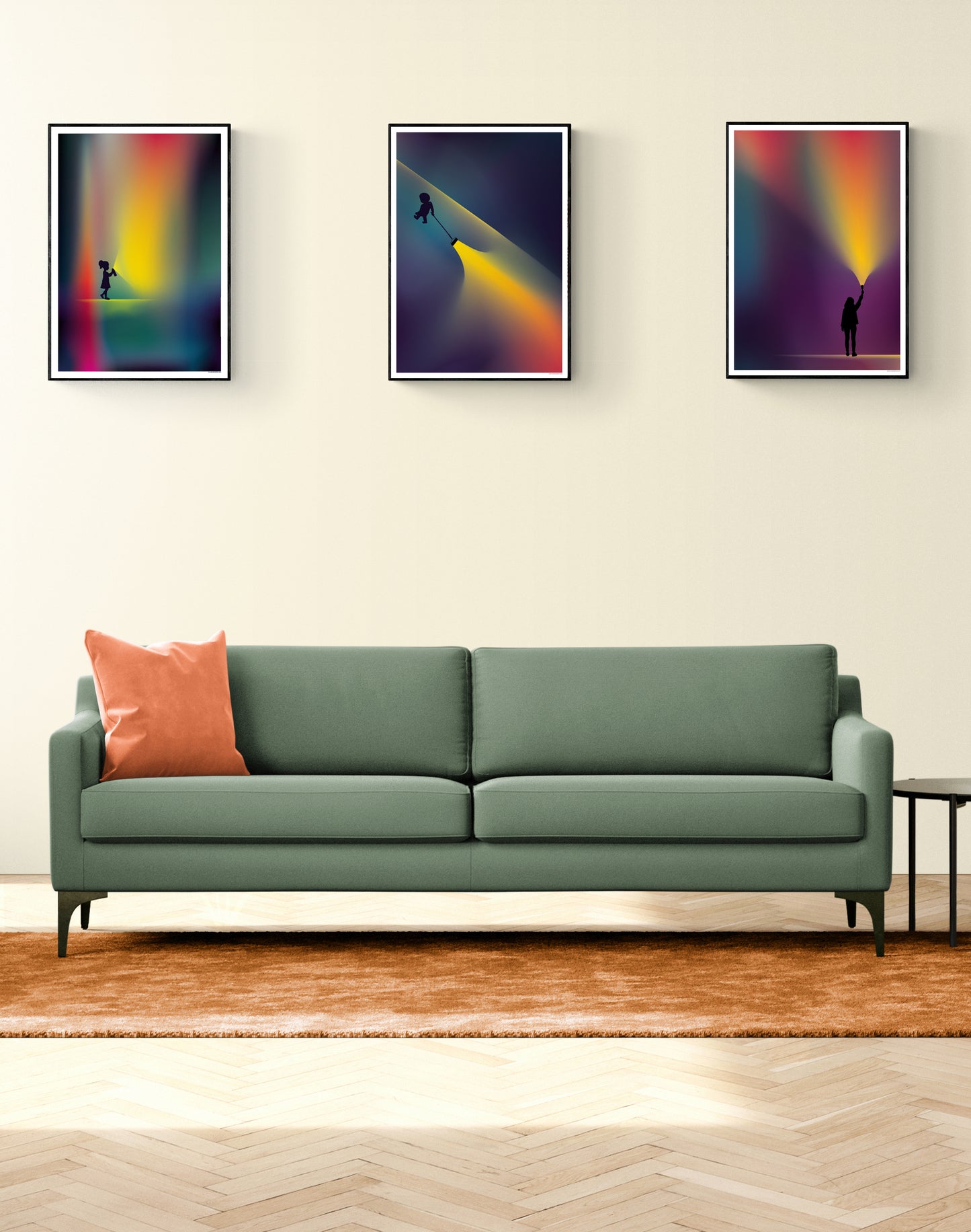 Artprint 'Spray Light, Spread Love' #2
