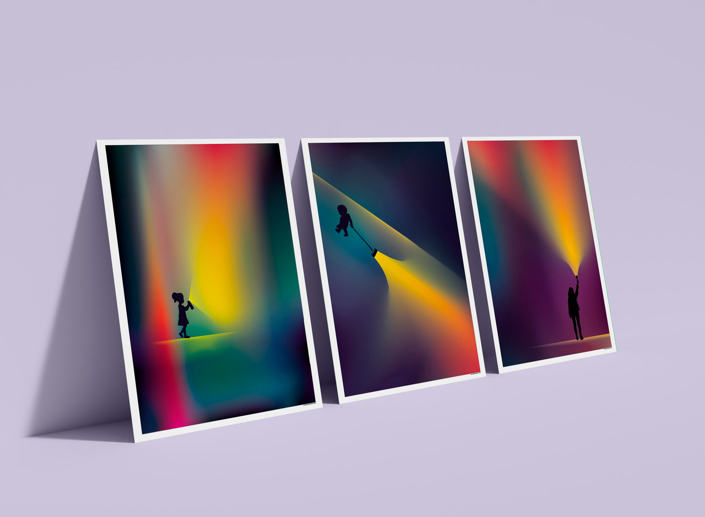 Artprint 'Spray Light, Spread Love' #1