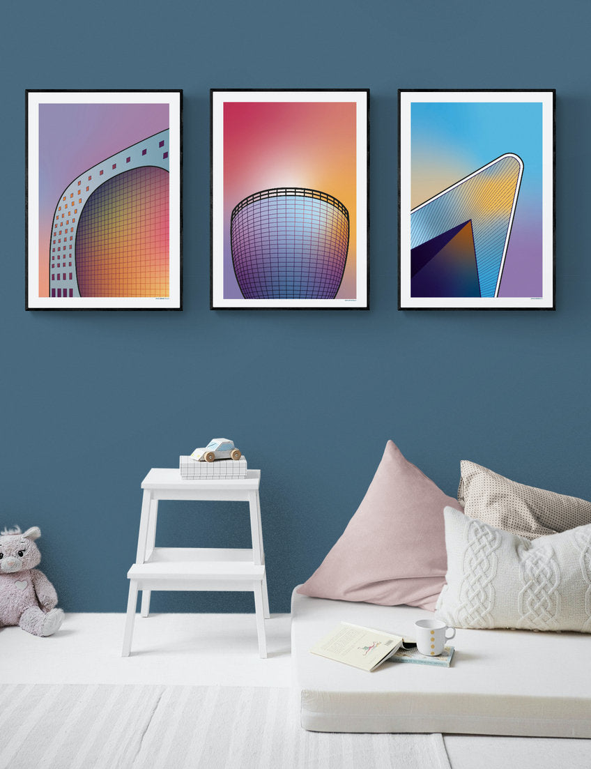 Poster Rotterdam | De Pot | Artprint Boijmans Depot