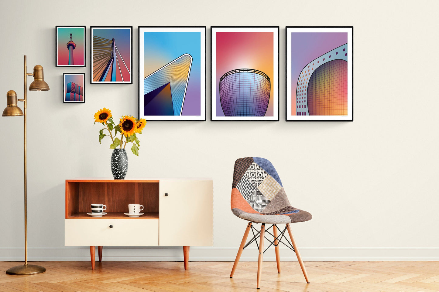 Poster Rotterdam | De Markthal | Artprint skyline