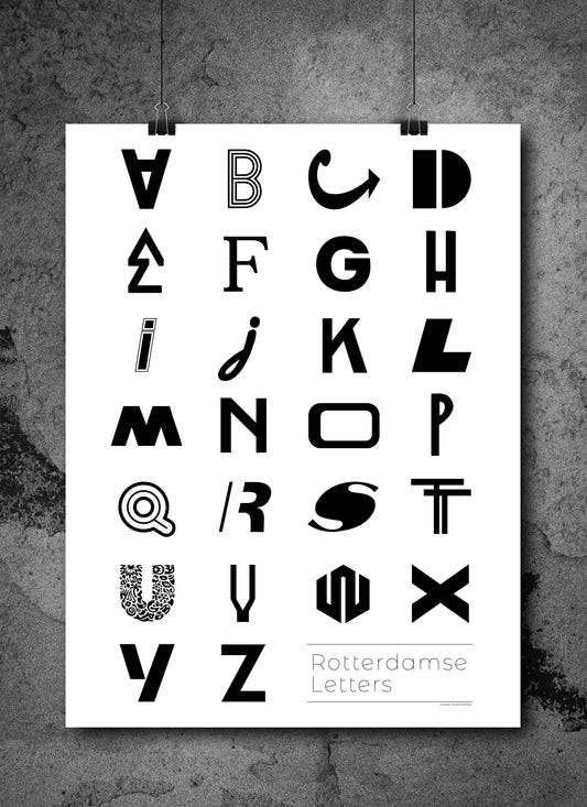 Poster Rotterdamse Letters