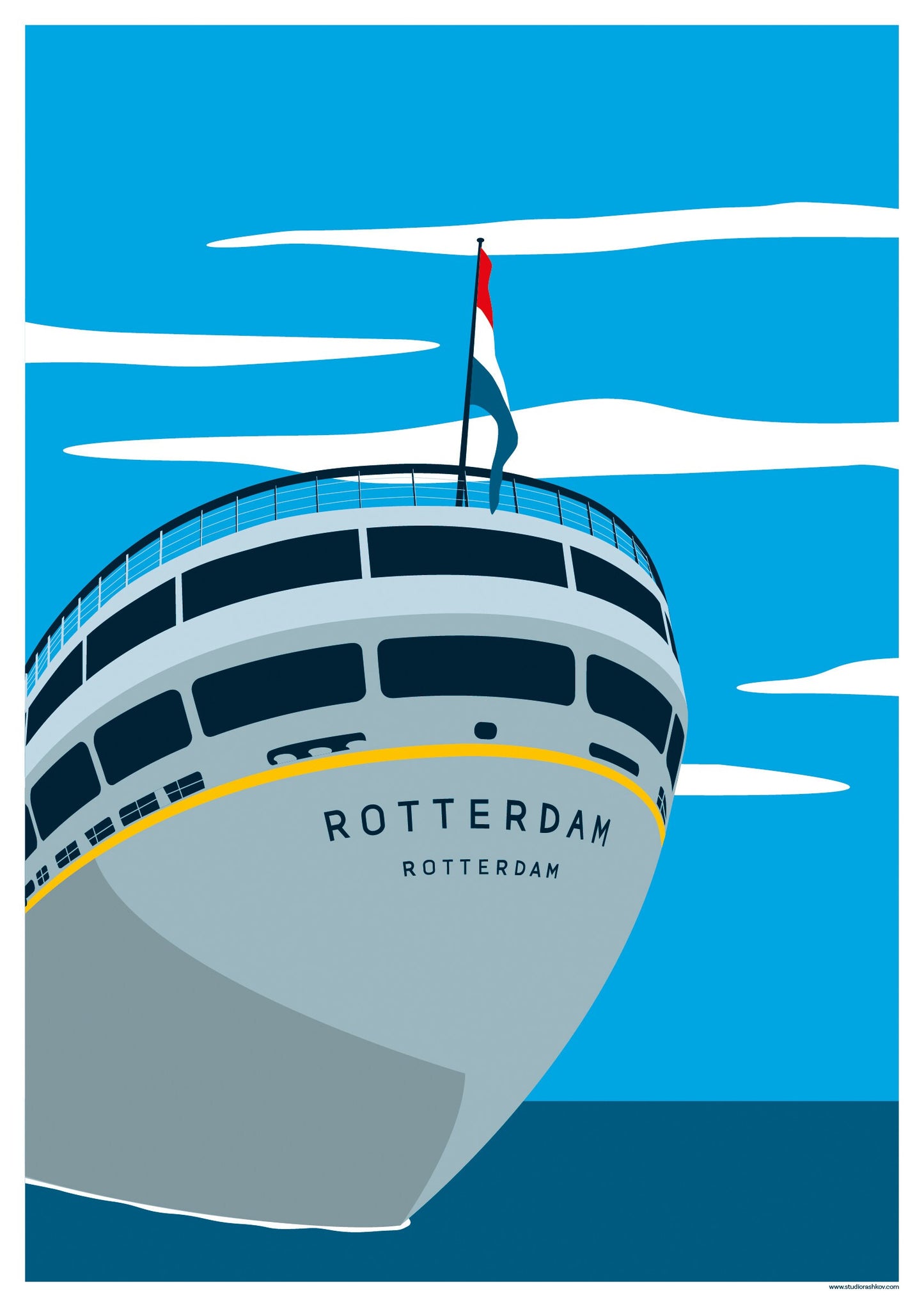 Set artprints 'Roffa State of Mind | De Hef | De Kuip | SS Rotterdam'