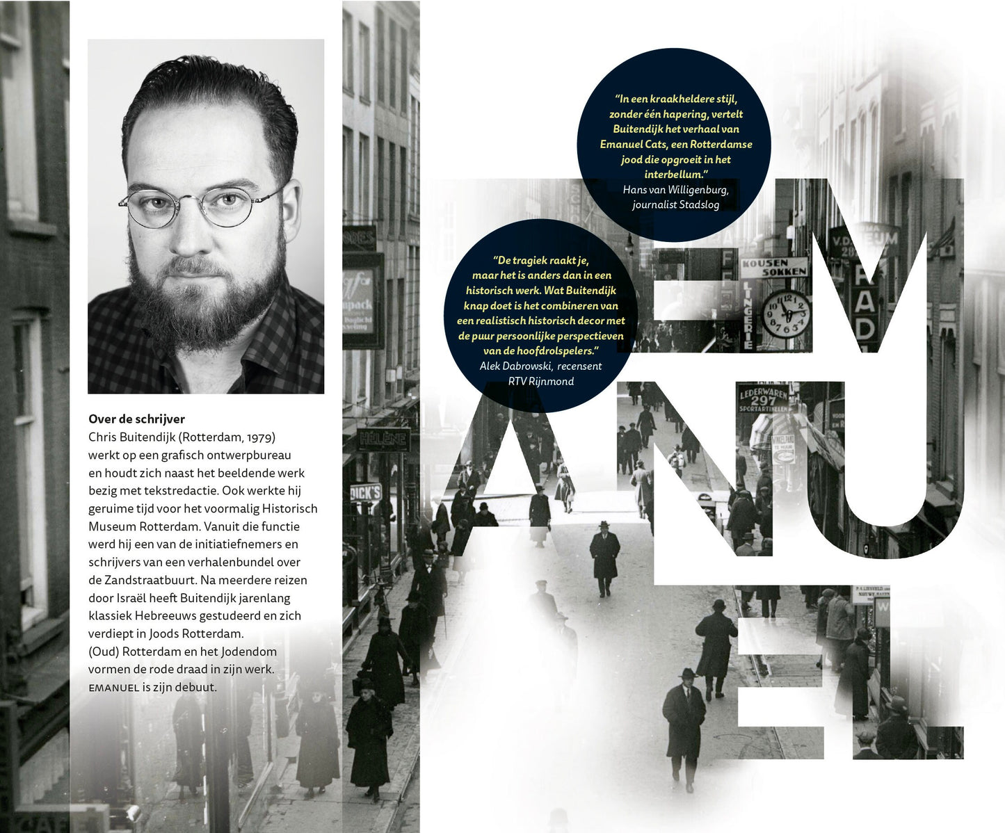 Emanuel: een ontroerende historische roman over de Joodse Rotterdammer Emanuel Cats.