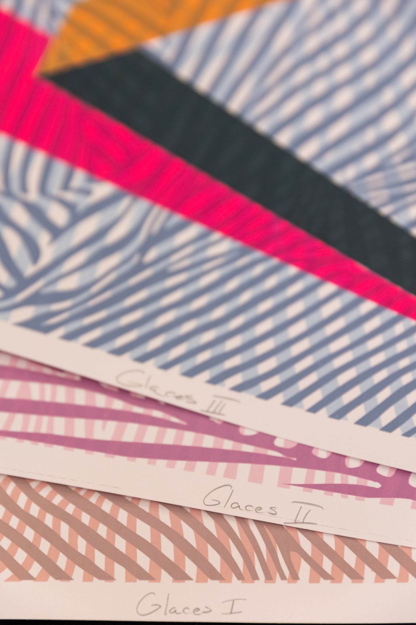 Glaces Drieluik | 50x70 cm