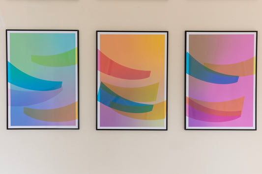Leaves Drieluik | 50x70 cm