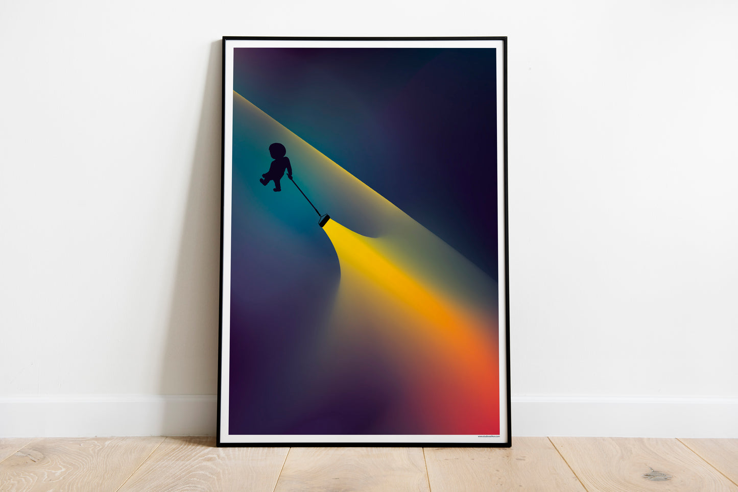 Artprint 'Spray Light, Spread Love'