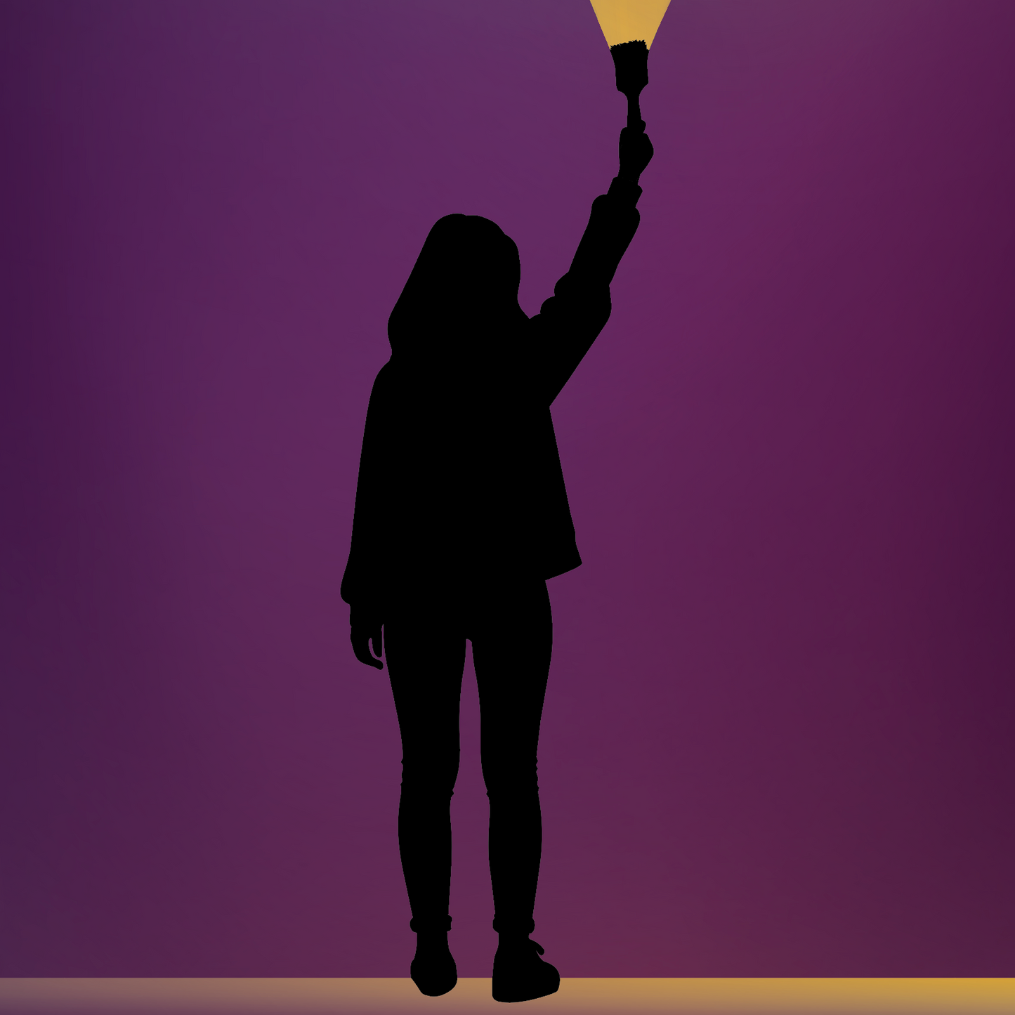 Artprint 'Spray Light, Spread Love'