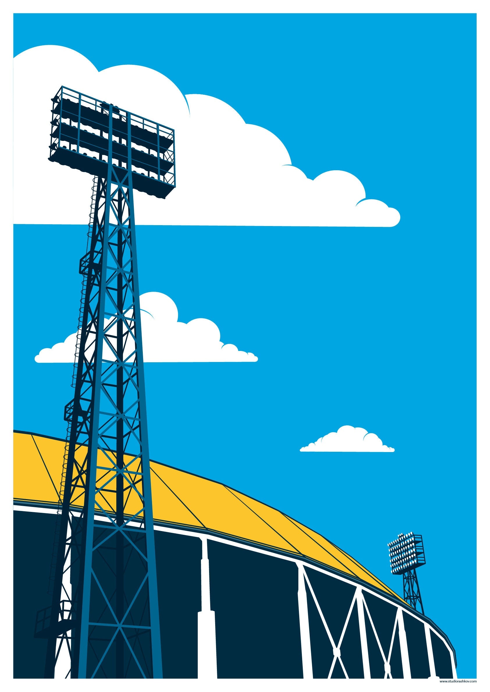 De Kuip Rotterdam Poster