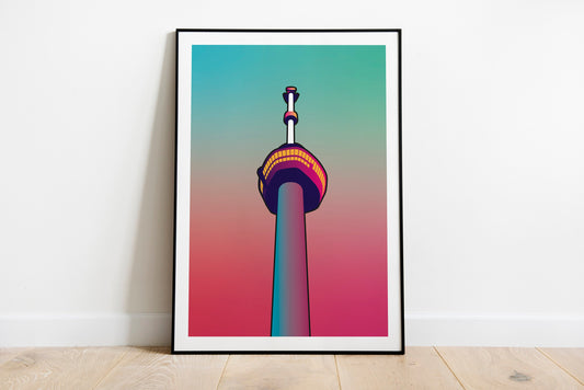 Poster Rotterdam | Euromast | Artprint skyline