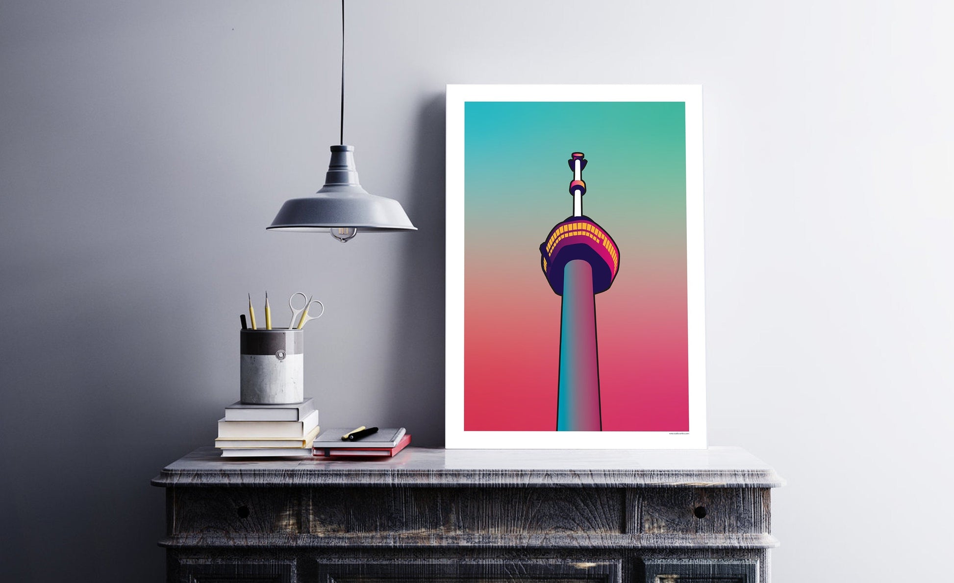Poster Rotterdam | Euromast | Artprint skyline
