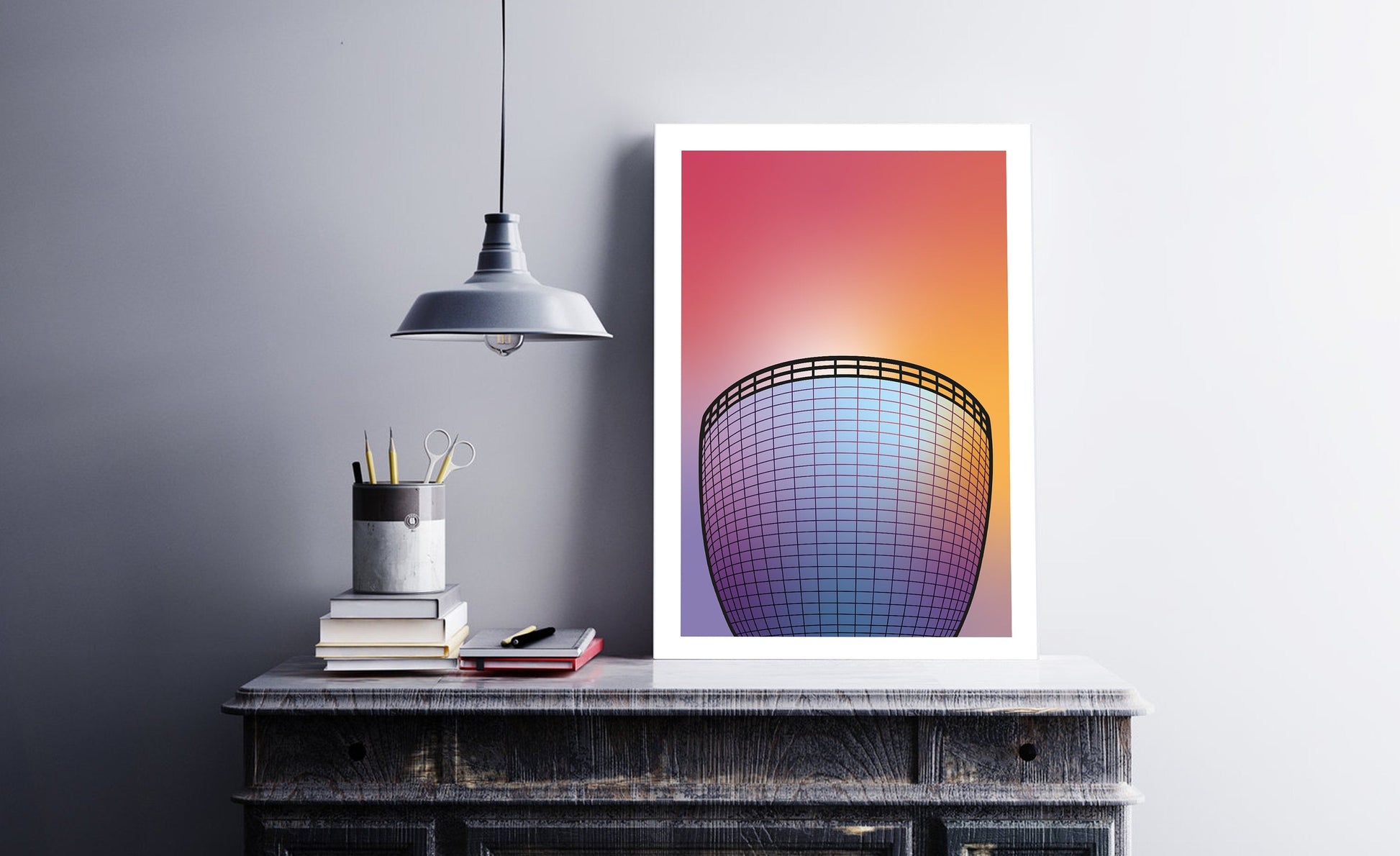 Poster Rotterdam | De Pot | Artprint Boijmans Depot