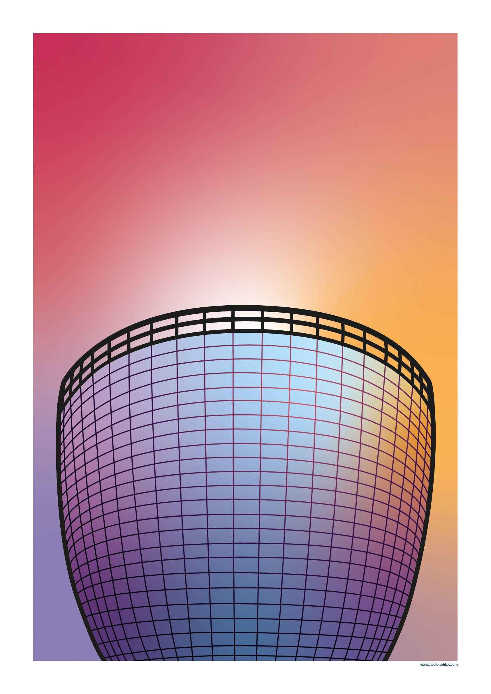 Poster Rotterdam | De Pot | Artprint Boijmans Depot