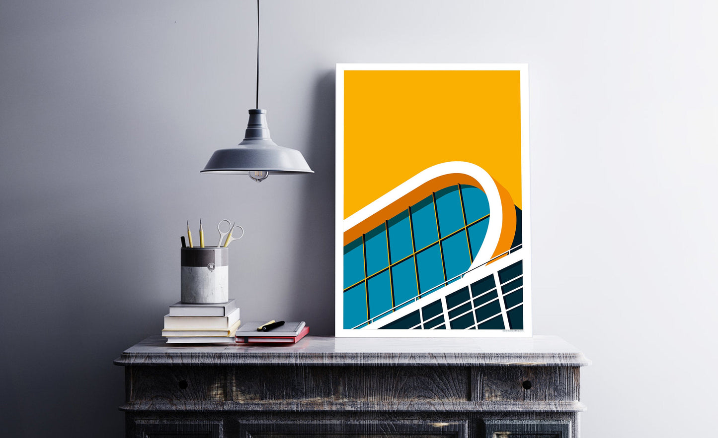 Poster Rotterdam | Las Palmas | Artprint Skyline