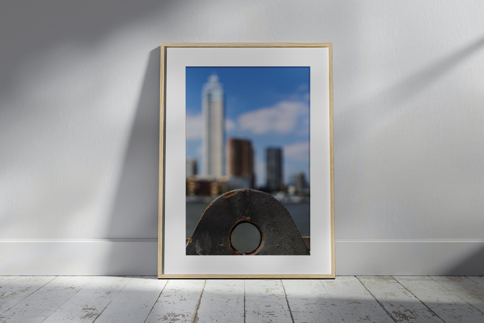 Artprint 'Rotterdam Out of Focus | Zalmhaventoren''