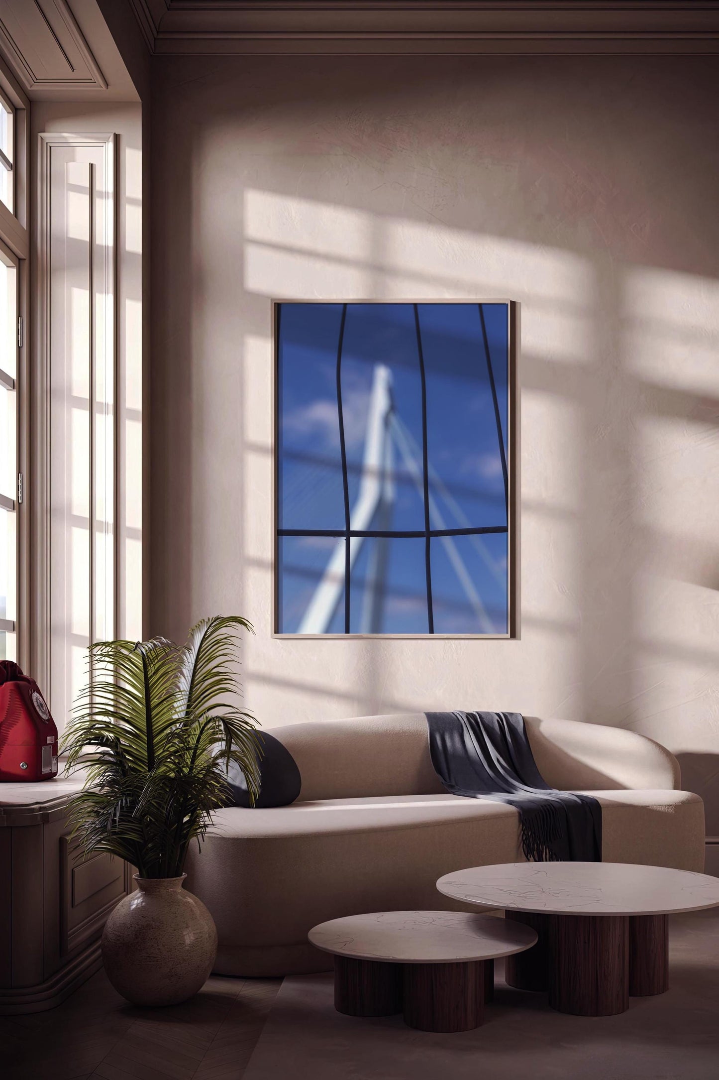 Artprint 'Rotterdam Out of Focus | Erasmusbrug''