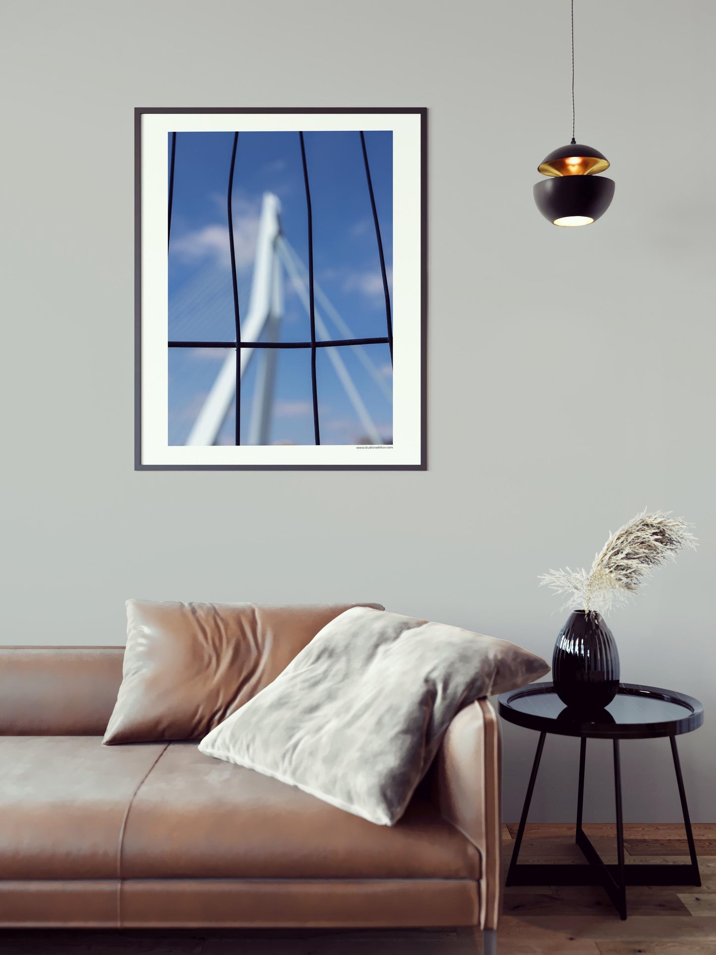 Artprint 'Rotterdam Out of Focus | Erasmusbrug''