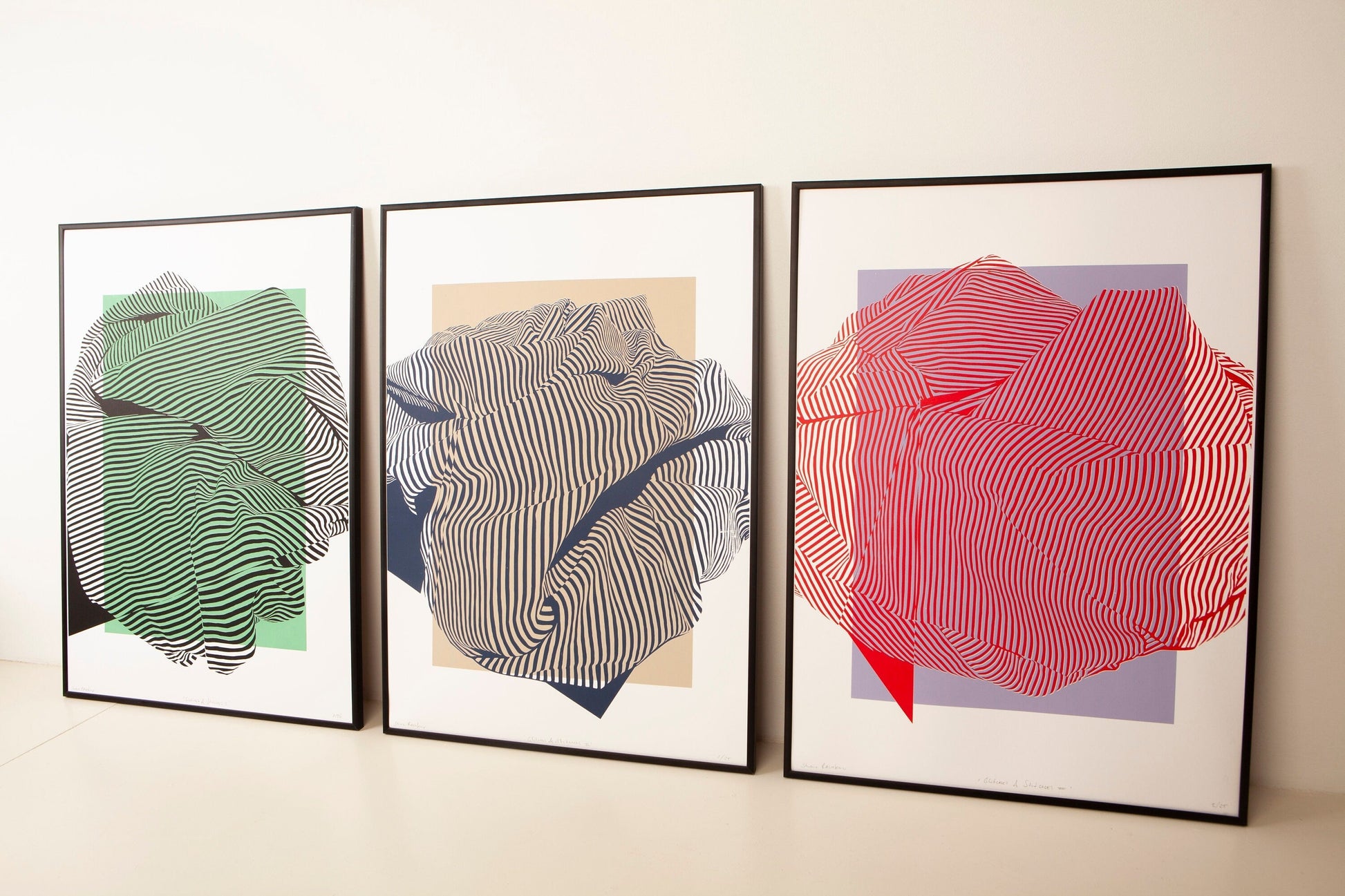 Abstracte kunst | Zeefdruk | Design | Illustratief | Lijnen